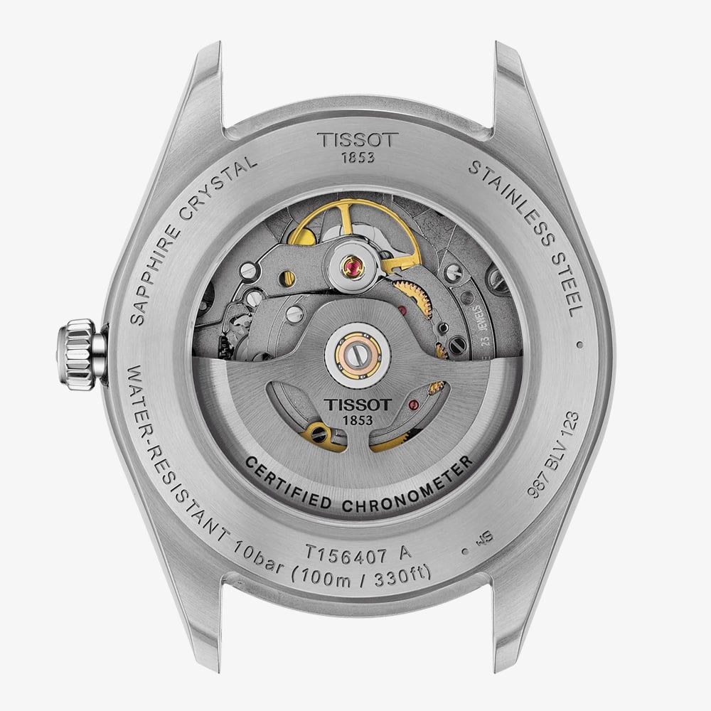 Tissot Ballade Powermatic 80 COSC tofarvet sølv ur T156.408.22.033.00