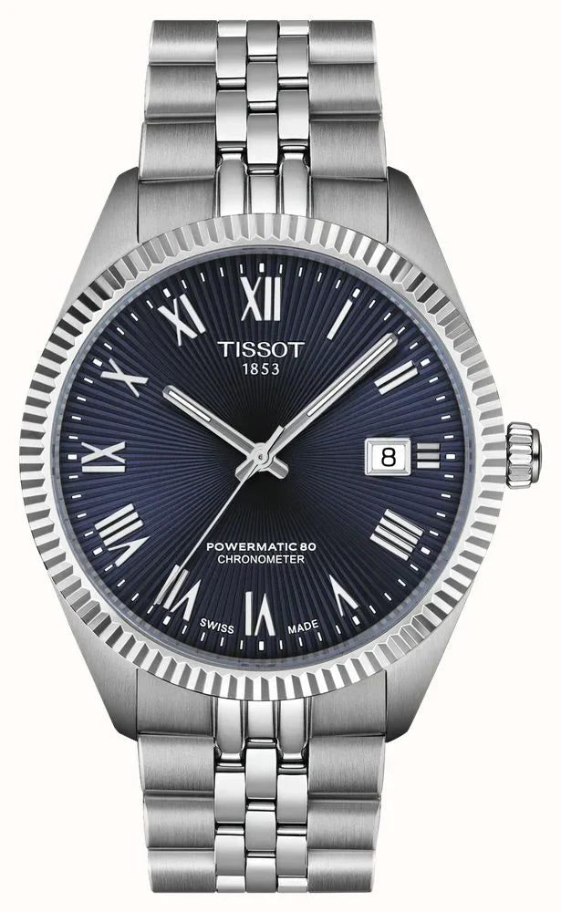 Tissot Ballade Powermatic 80 COSC blå skive ur T156.408.11.043.00