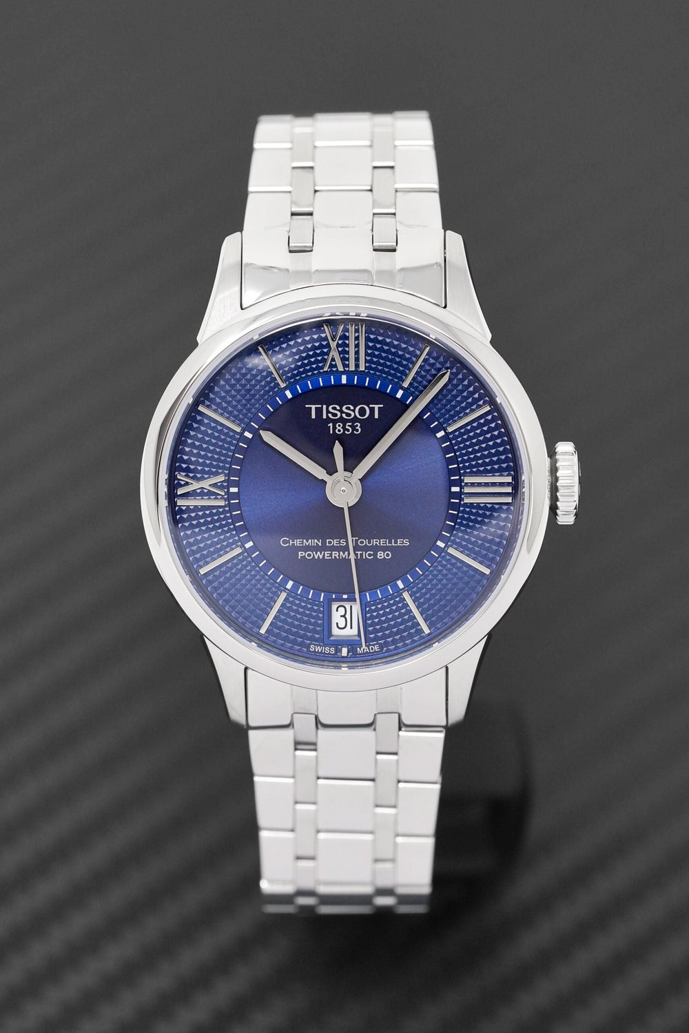 Tissot dameur Automatic Chemin Des Tourelles Powermatic 80 blå T099.207.11.048.00
