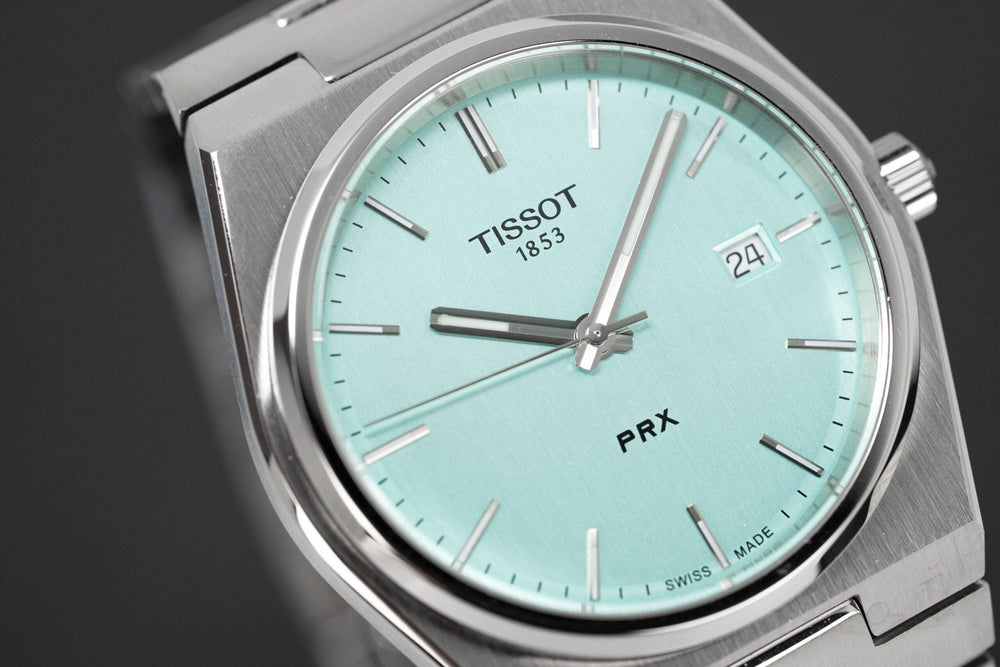 Tissot herreur PRX mintgrøn T137.410.11.091.01