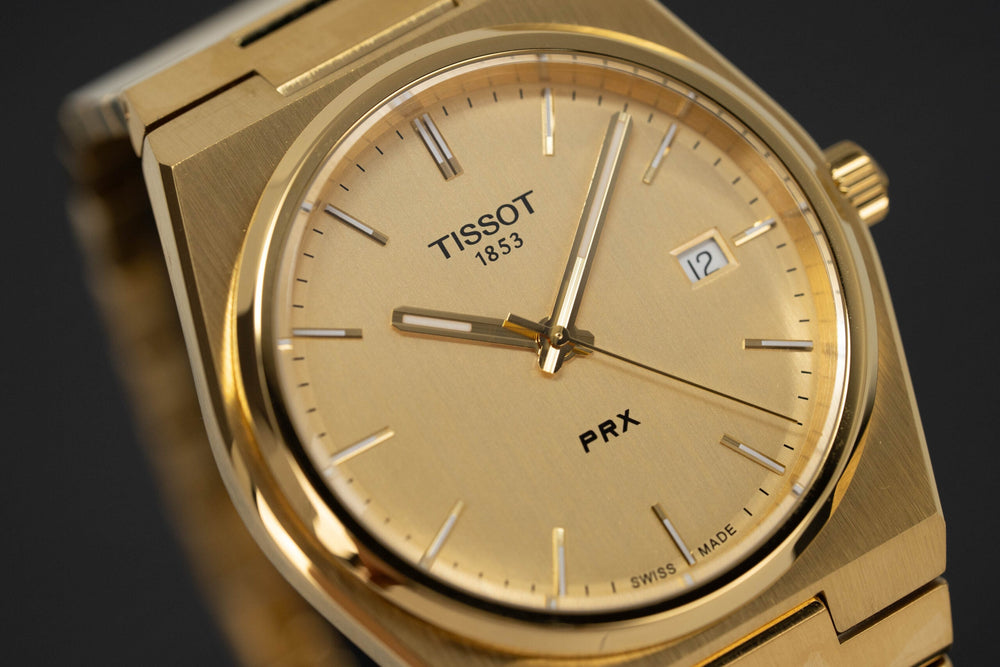 Tissot herreur PRX guldfarvet T137.410.33.021.00