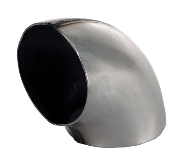 3 90° rustfri svejsebøjning til udstødning - SIMONS