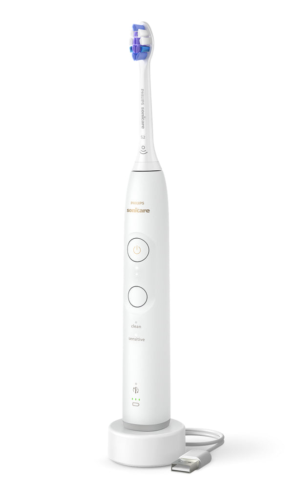 Philips Sonicare 6100 series HX7400 Elektrisk Tandbørste Hvid