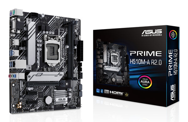 ASUS PRIME H510M-A R2.0 Micro-ATX LGA1200 Intel H470