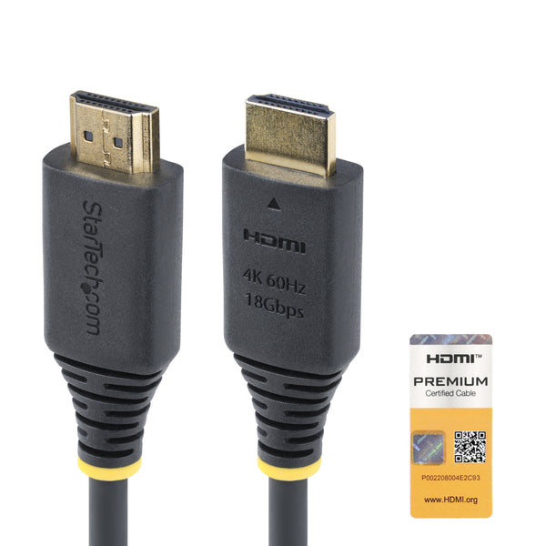 StarTech.com HDMI-kabel med Ethernet HDMI 1.5m Sort