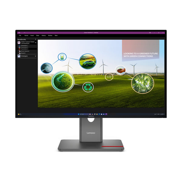 Lenovo ThinkVision P27Q-40 LED display 68,6 cm (27) 2560 x 1440 pixel Quad HD Sort