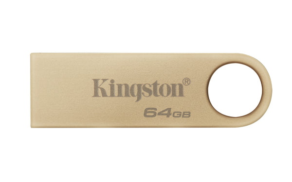 Kingston DataTraveler SE9 G3 64GB USB 3.2 Gen 1 USB stick Guld