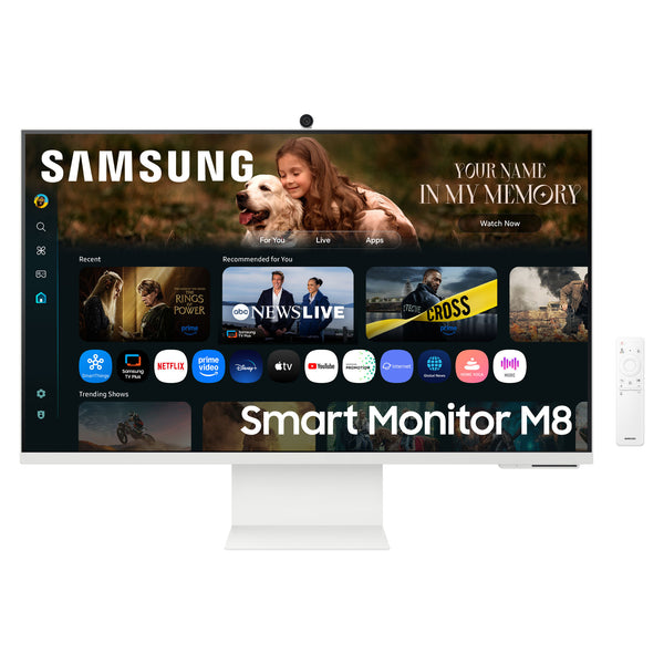 Samsung M8 M80F computerskærm 81,3 cm (32) 3840 x 2160 pixel 4K Ultra HD LCD Hvid