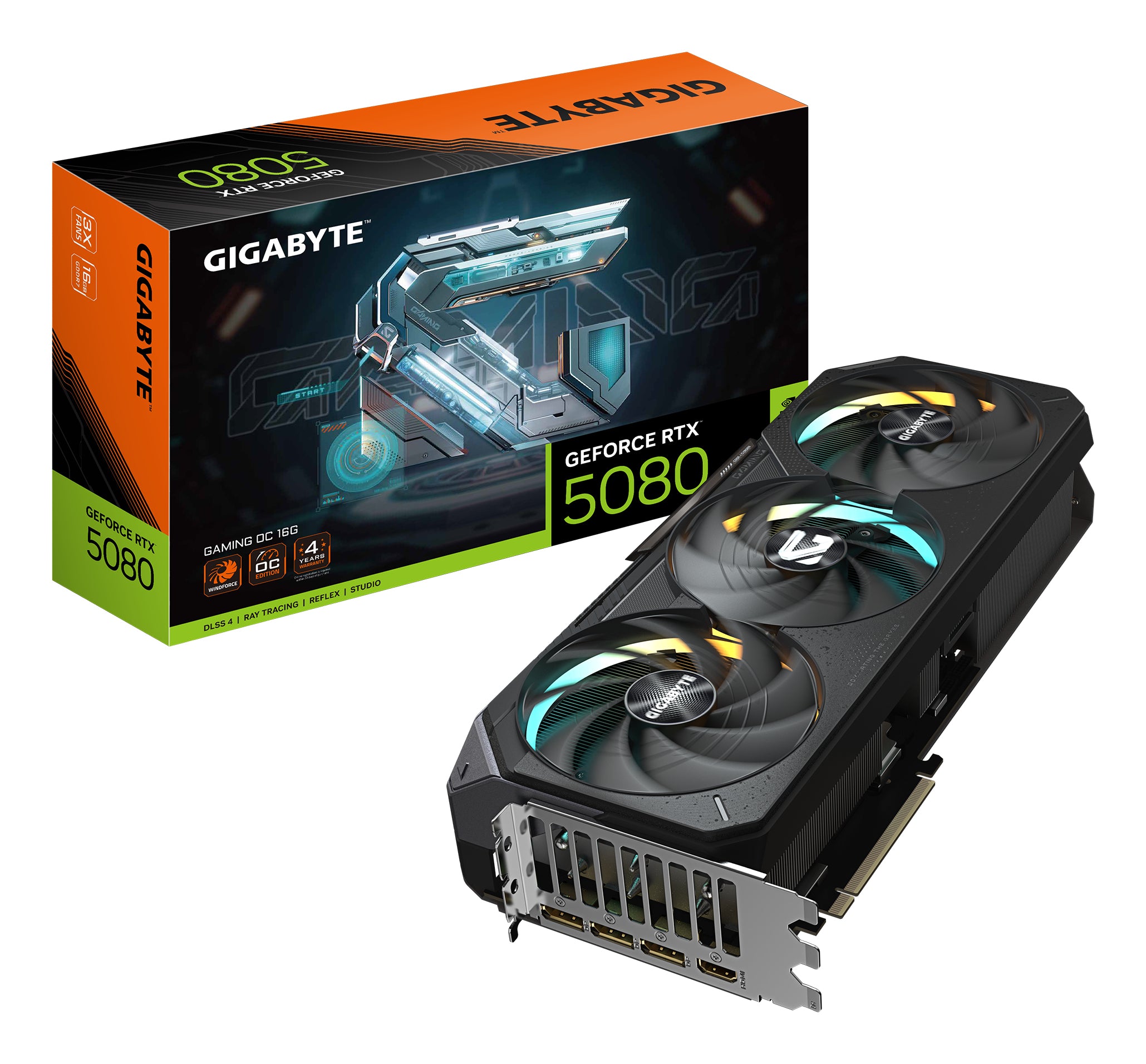 Gigabyte GeForce RTX 5080 GAMING OC 16G 16GB