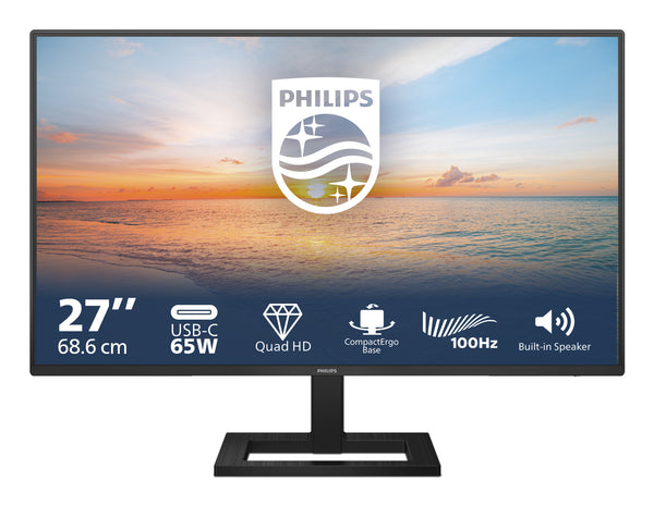 Philips 27E1N1600AE 27 IPS 2560 x 1440 (2K) HDMI USB-C 100Hz