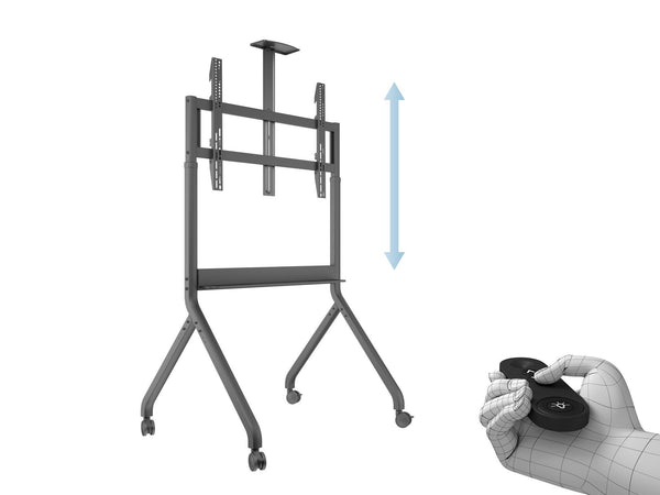 Multibrackets M Collaboration Floorstand Vogn med hjul Video conference system remote control 60-100