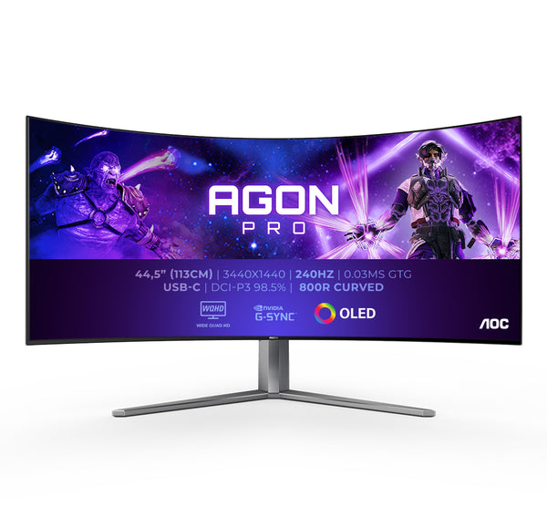 AOC AGON PRO AG456UCZD 45 3440 x 1440 (UltraWide) HDMI DisplayPort USB-C 240Hz