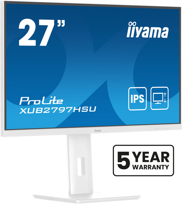 iiyama ProLite XUB2797HSU-W2 27 IPS 1920 x 1080 (Full HD) HDMI DisplayPort 100Hz