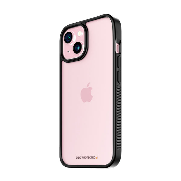 PanzerGlass ClearCase Beskyttelsescover Sort Gennemsigtig Apple iPhone 15