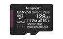 Kingston Technology 128 GB micSDXC Canvas Select Plus Gen3 150R A1, enkelt pakke uden ADP