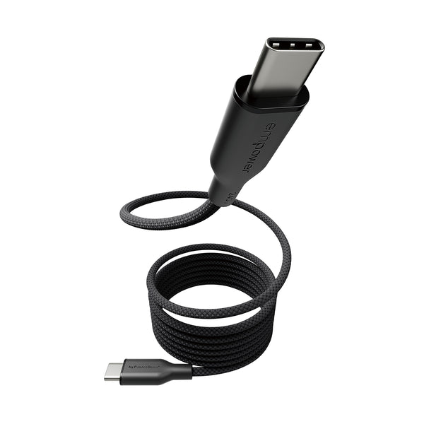 empower by PanzerGlass Magnetic USB-C to USB-C 1.5m sort