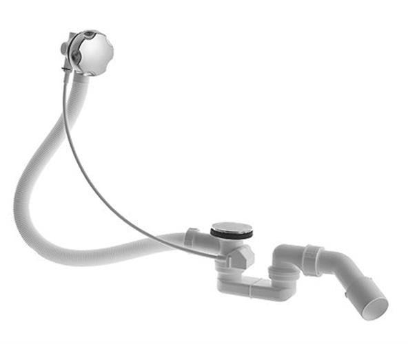 Duravit D-Code af- og overløbssæt til fodende