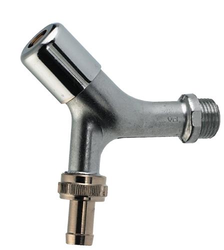 Frese aftapventil med slangeforskruning til løs nøgle