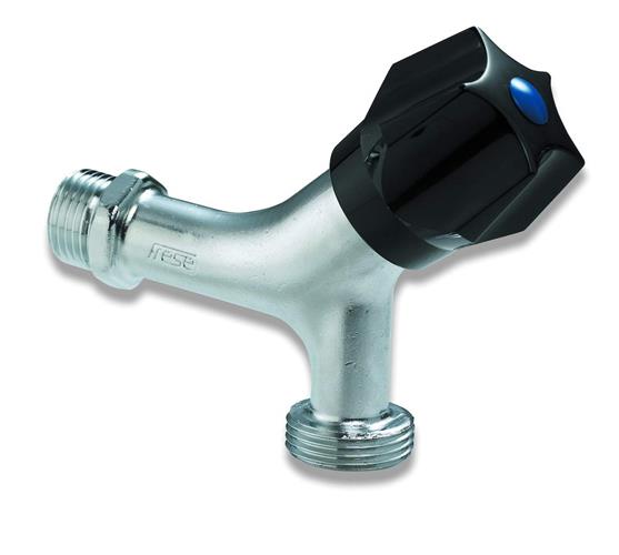 Frese aftapventil med kontraventil med nippel