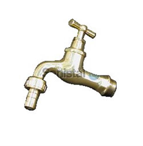 Aftapventil med t-greb og slangeforskruning