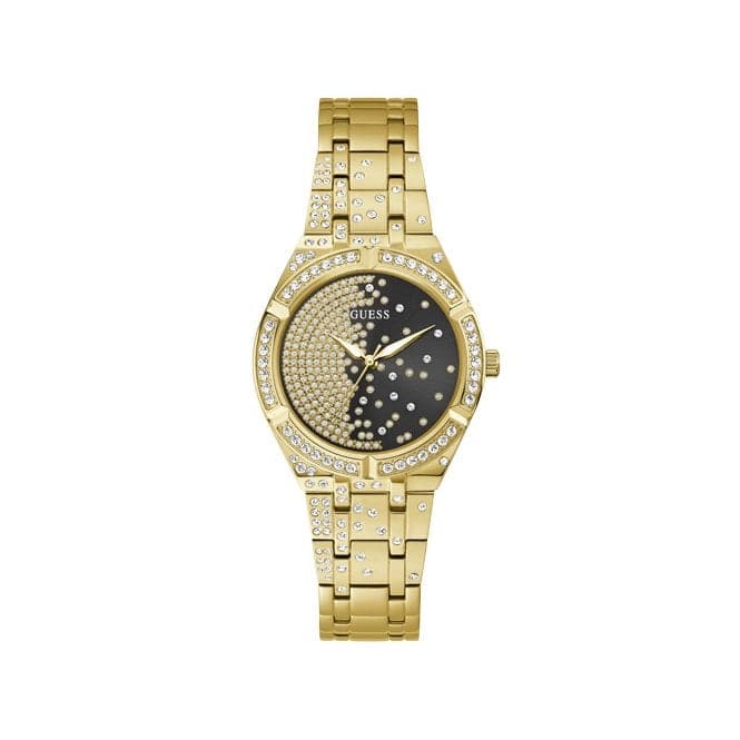 Guess Watches Afterglow dameur Sport guld rustfrit stål Gw0312l2
