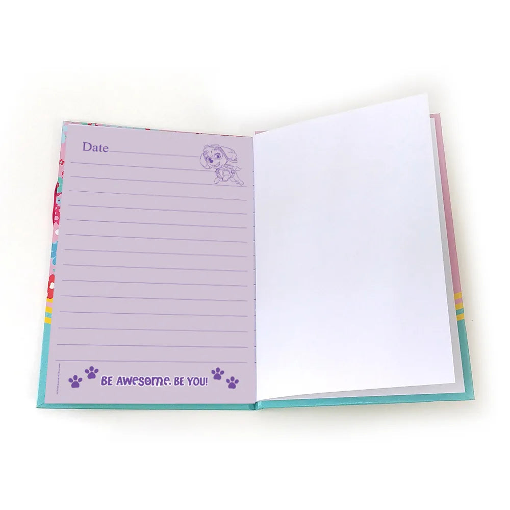 Dagbog med Skye og klistermærker – Paw Patrol