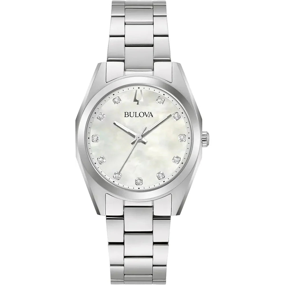 Bulova Surveyor dameur Mother Of Pearl 96p228