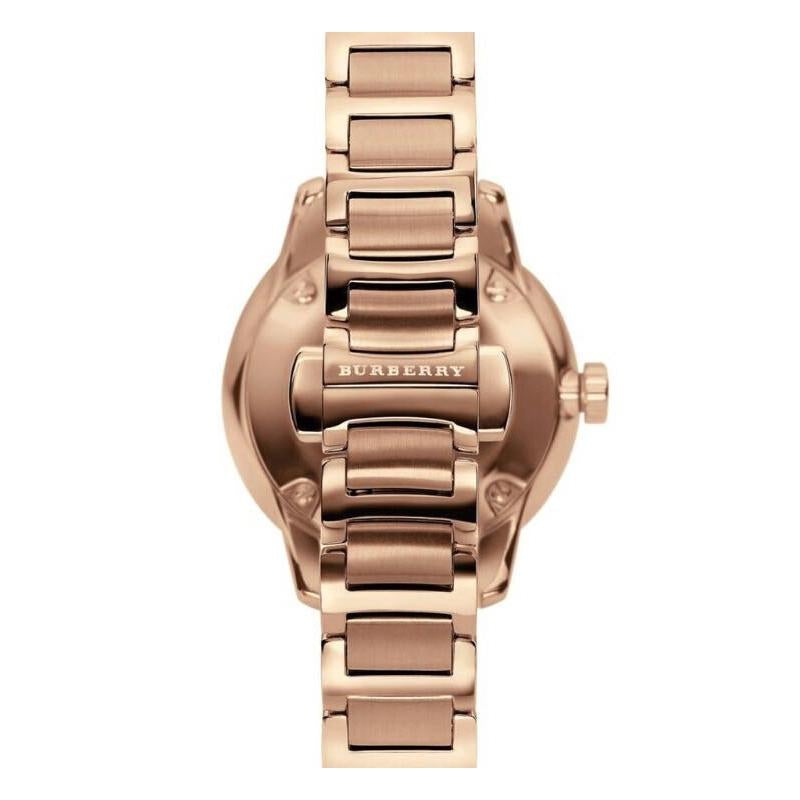dameur roseguld Swiss rustfrit stål Burberry lænke Bu10116