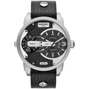 Diesel Dz7307 Men S Mini Daddy sølv sort ur