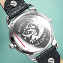 Diesel Dz7307 Men S Mini Daddy sølv sort ur