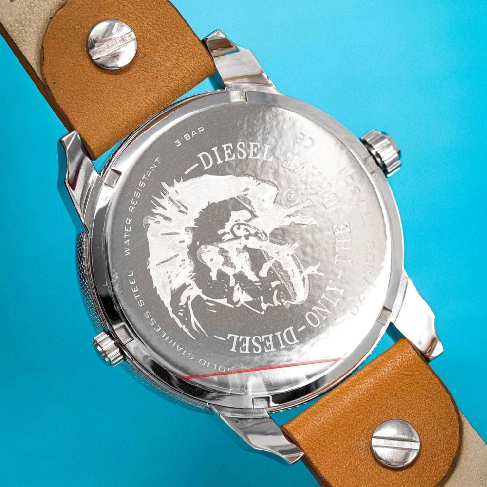 Diesel Dz7308 Men S Mini Daddy blåt ur