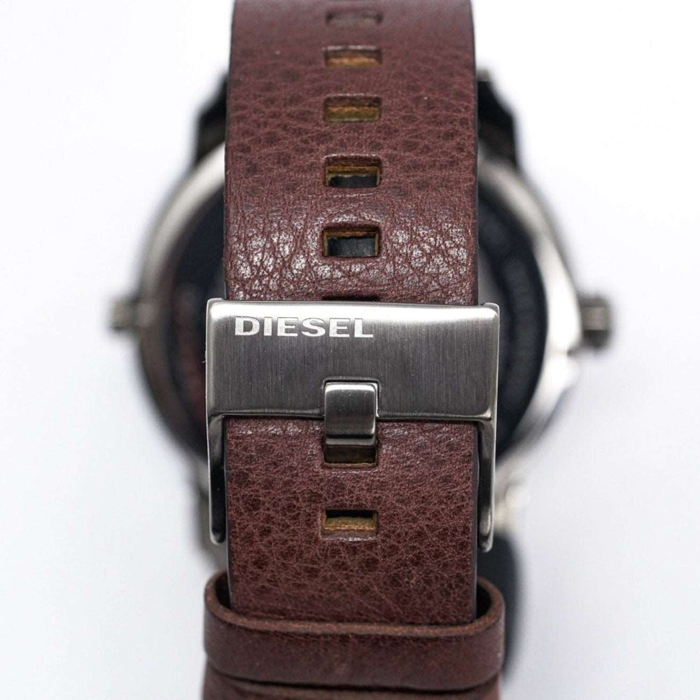 Diesel Dz7339 Men S Mini Daddy Gun Metal ur