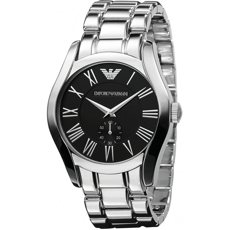 Emporio Armani Ar0680 Men S Valente stål ur