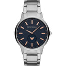 Emporio Armani Ar11137 Men S Renato blåt ur