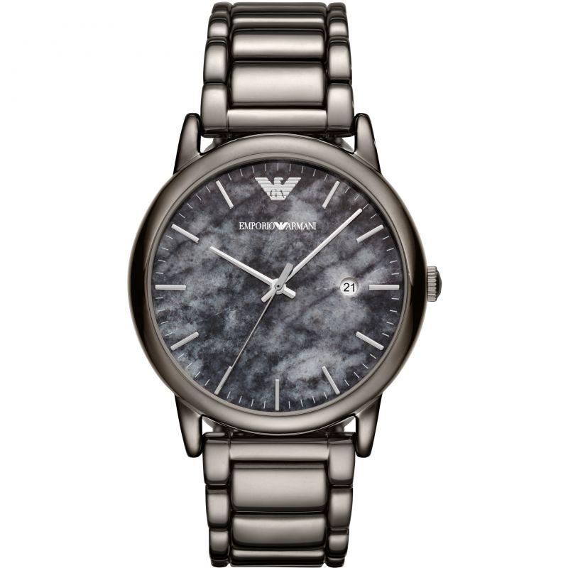 Emporio Armani Ar11155 Men S Luigi blå Marble ur