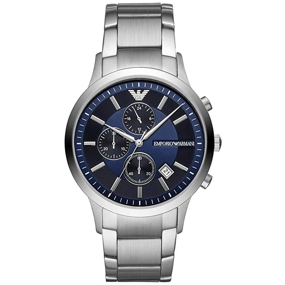 Emporio Armani Ar11164 Men S blå Chronograph ur