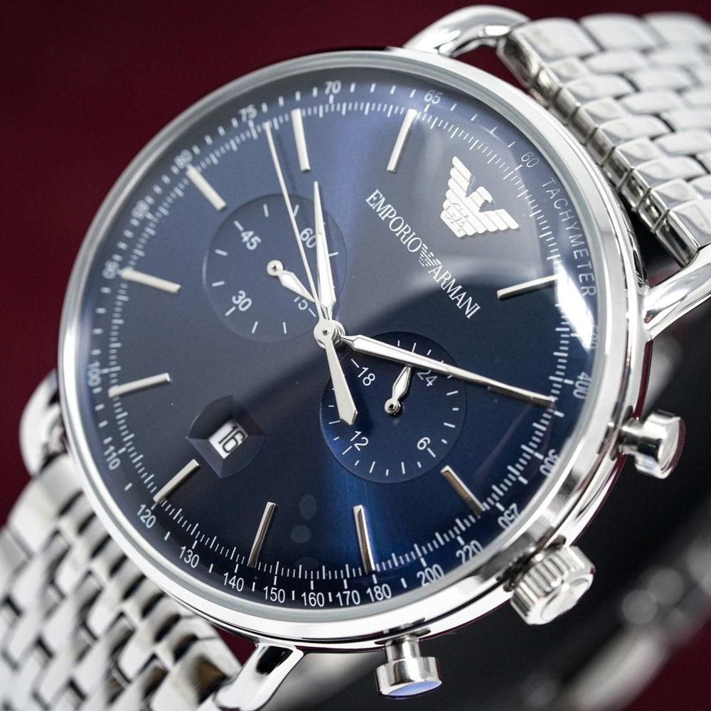 Emporio Armani Ar11238 Men S Aviator Chronograph ur