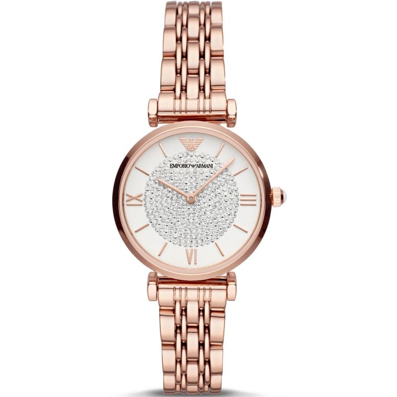 Emporio Armani Ar11244 dameur roseguld Glitz