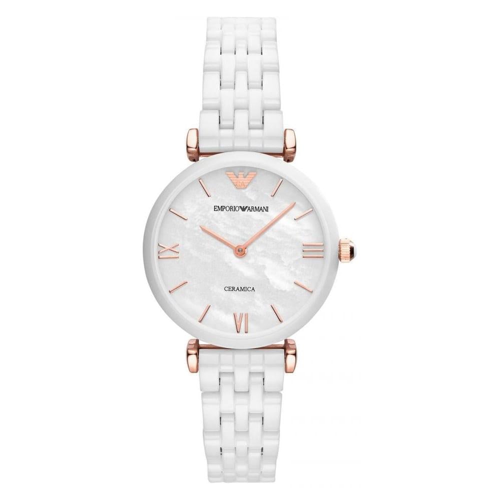 Emporio Armani Ar1486 hvidt dameur