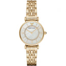 Emporio Armani Ar1907 dameur Mother Of Pearl guld