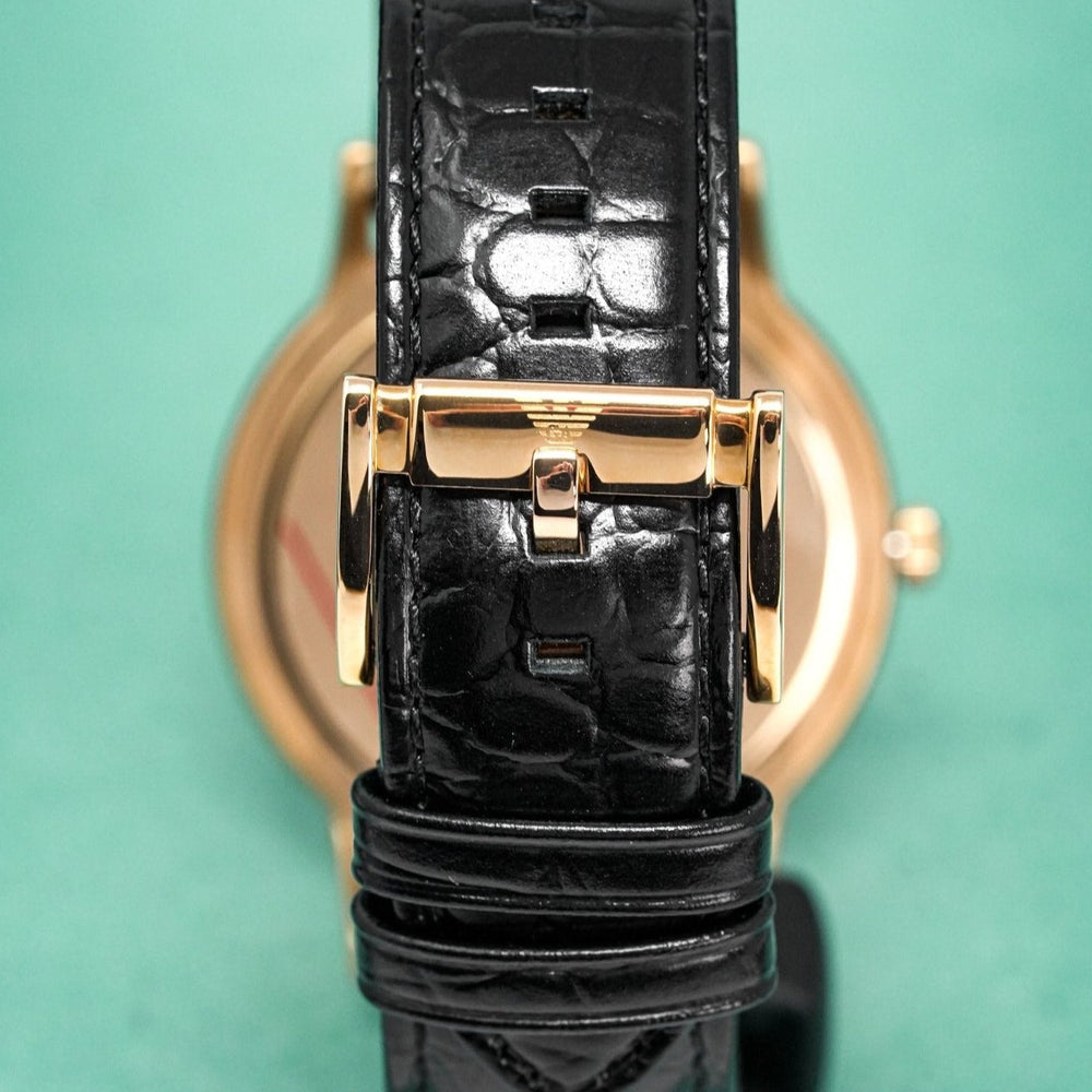 Emporio Armani Ar2425 Men S Renato ur med roseguld PVD-belægning