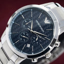 Emporio Armani Ar2486 Men S Renato blåt ur