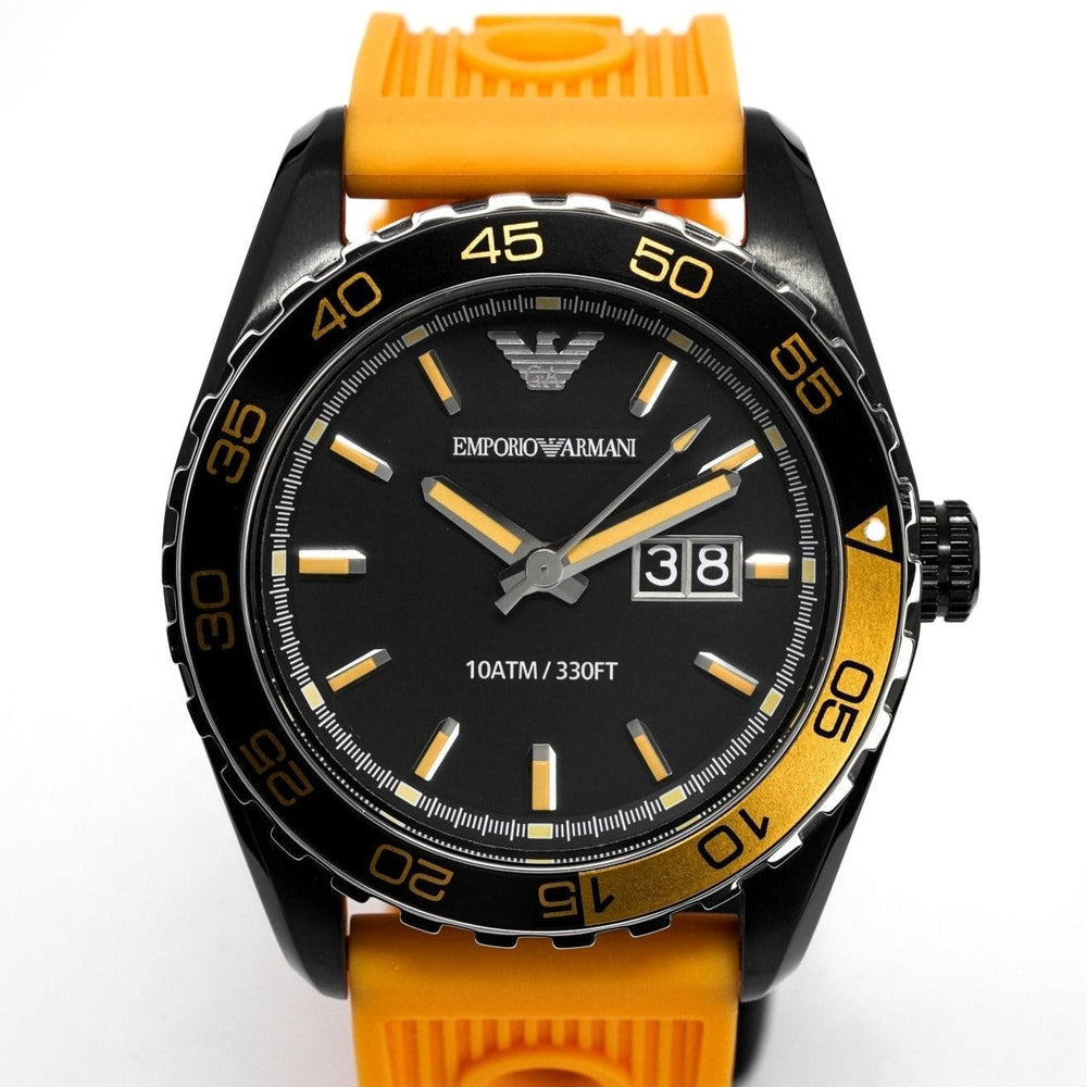 Emporio Armani Ar6046 Men S Sportivo orange ur