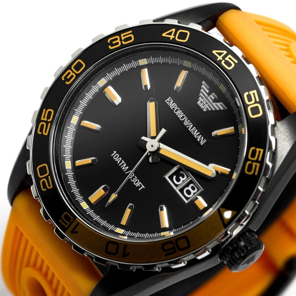 Emporio Armani Ar6046 Men S Sportivo orange ur