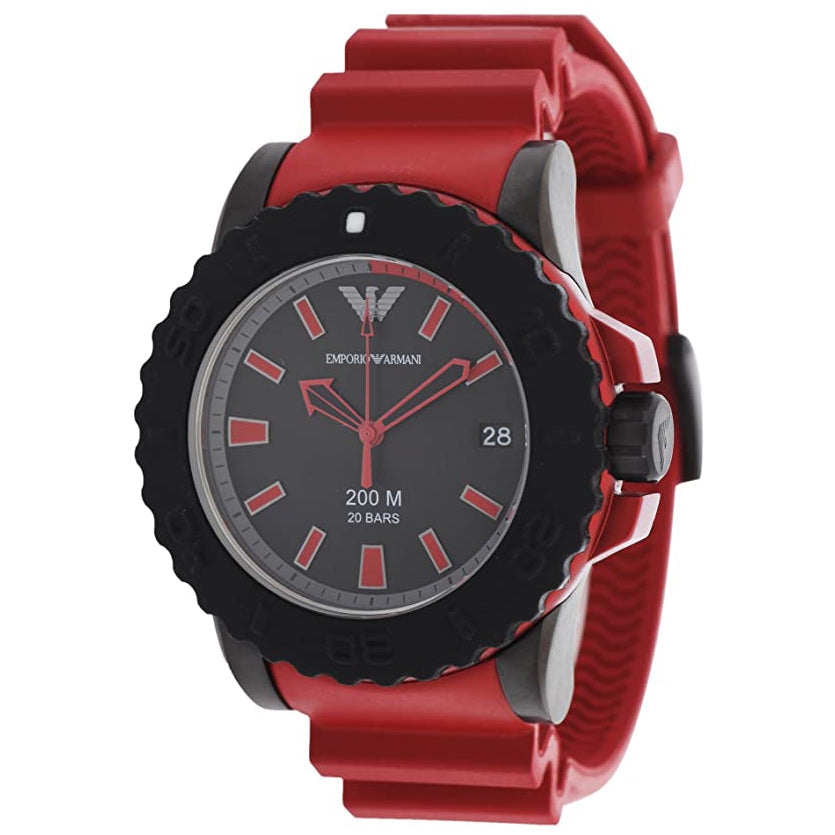 Emporio Armani Ar6101 Men S Sportivo rødt ur