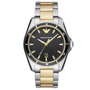 Emporio Armani Ar80017 Men S tofarvet guld ur
