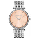 Michael Kors Mk3218 Ladies Darci Rose Silver Glitz Watch