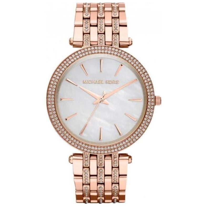 Michael Kors Mk3220 dameur Darci roseguld Glitz