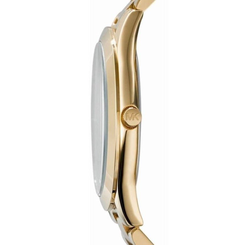 Michael Kors Mk3264 dameur Slim Runway guld lyserød