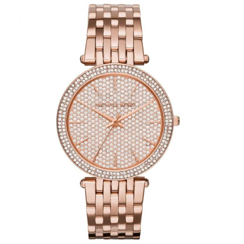 Michael Kors Mk3439 dameur Darci roseguld Pave
